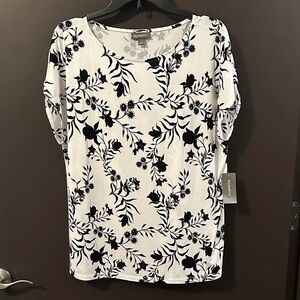 NWT Style & Co Women's Cap Sleeve Blouse